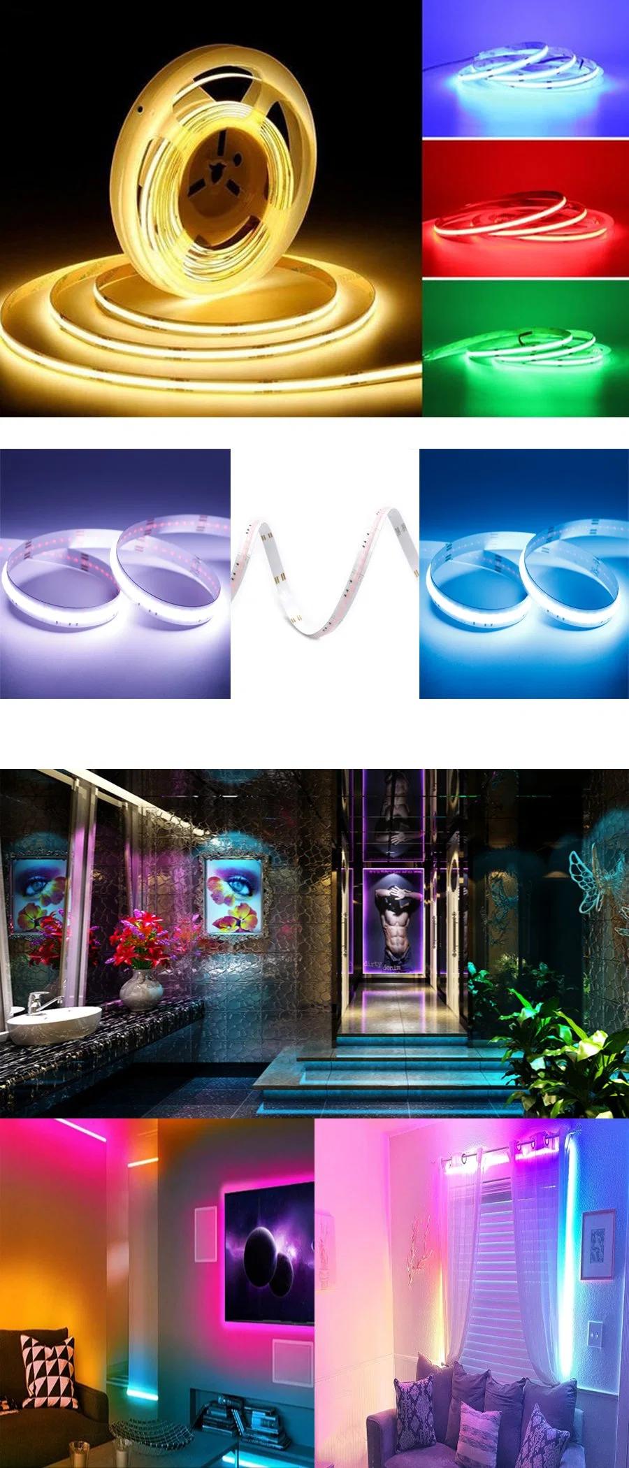 New Technology of LED CSP RGBW Strip Light with