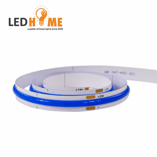 High Brightness Big View Angle DOT Free 24V Flexible Csp RGB LED Strip